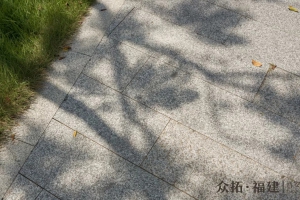 晉安湖公園（福州）—— 江西藍水晶石材應用